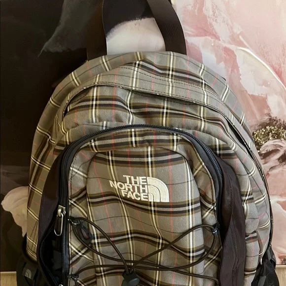 The North Face Jester Plaid Backpack - Brown - Picture 2 of 5